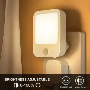 Night Light Motion Sensor With LED