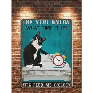 1pc Funny Cat Quote